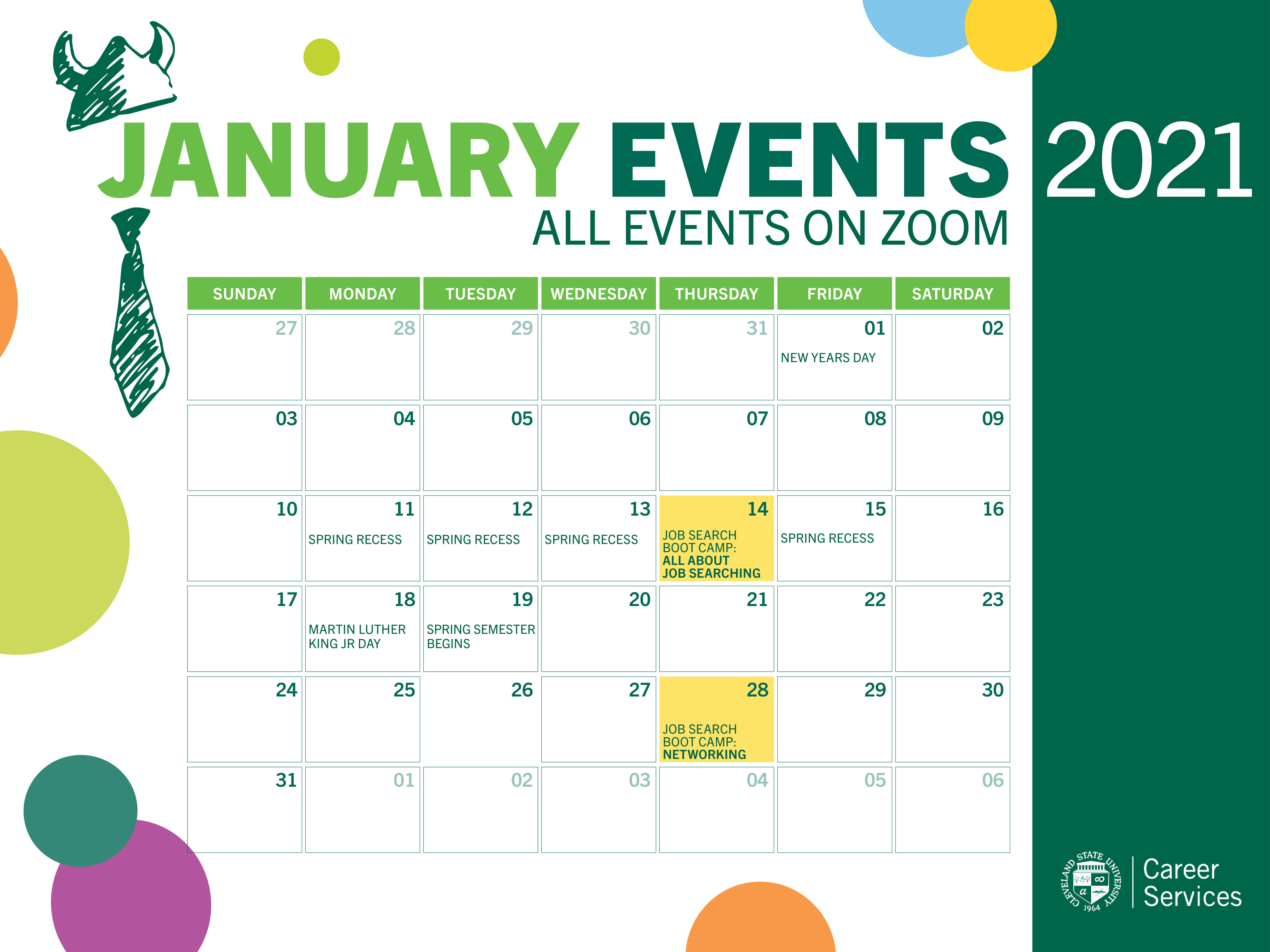 Our Calendar and Events Cleveland State University